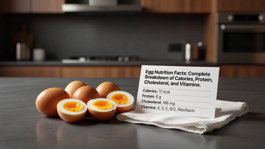 Professional header image for industry analysis: Egg Nutrition Facts: Complete Breakdown of Calories, Prot...