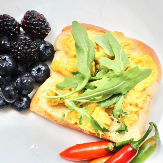 Scrambled Egg Toast