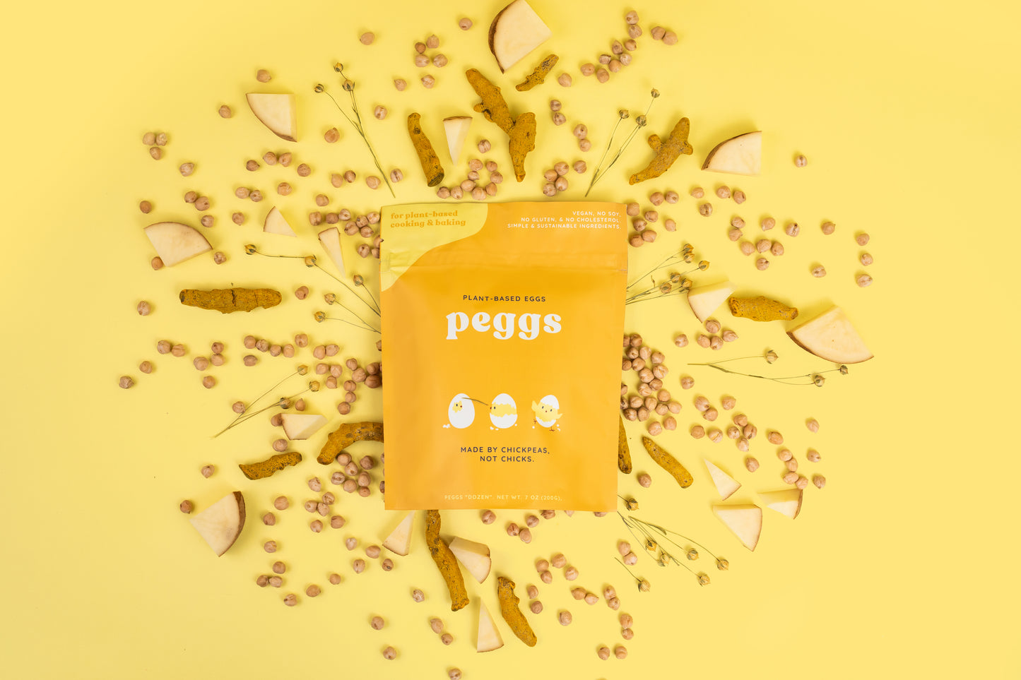 Peggs are an egg replacer that uses real, clean ingredients. 